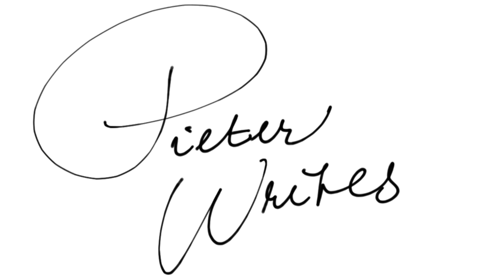 pieter writes